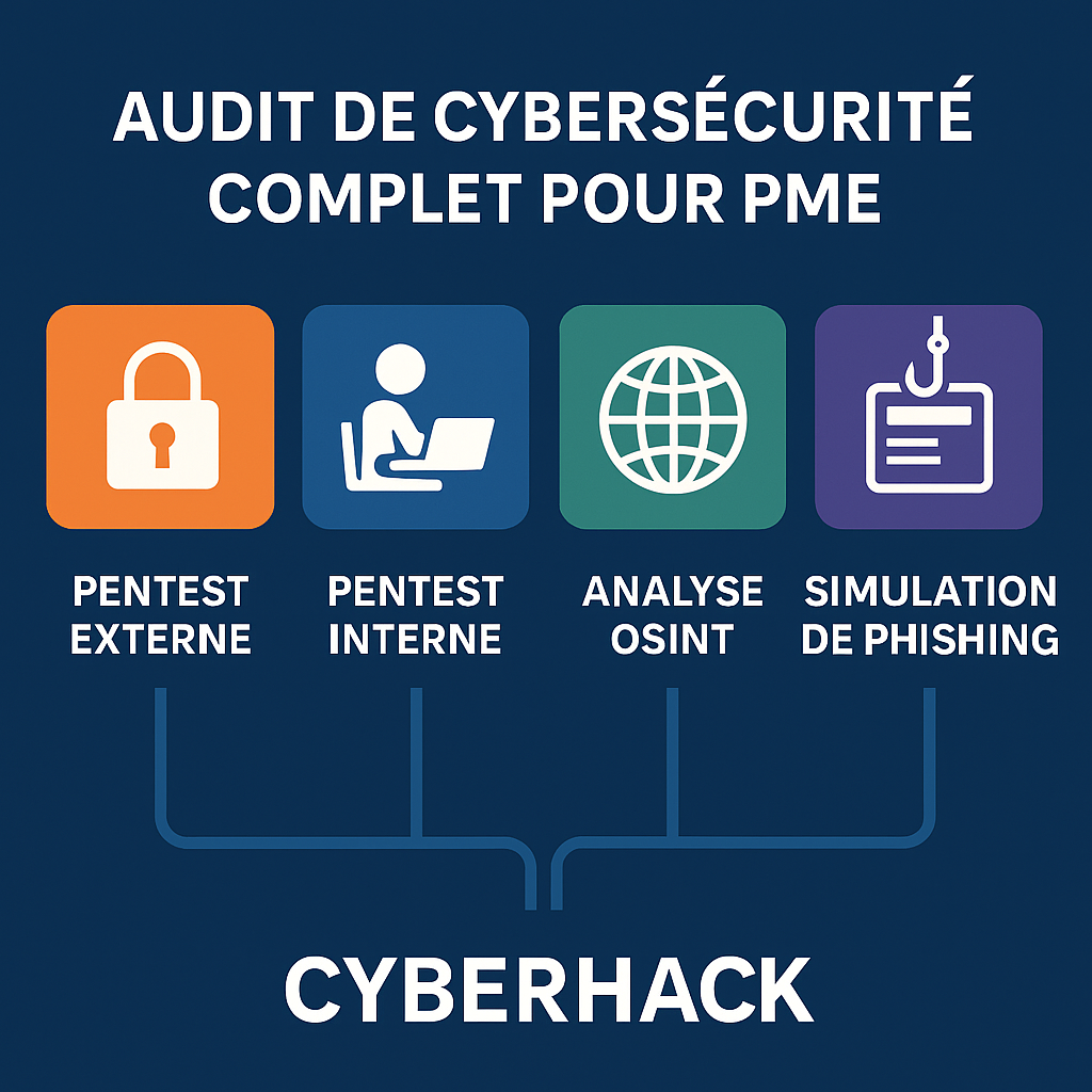 Audit de cybersécurité complet pour PME : l'approche offensive de Cyberhack