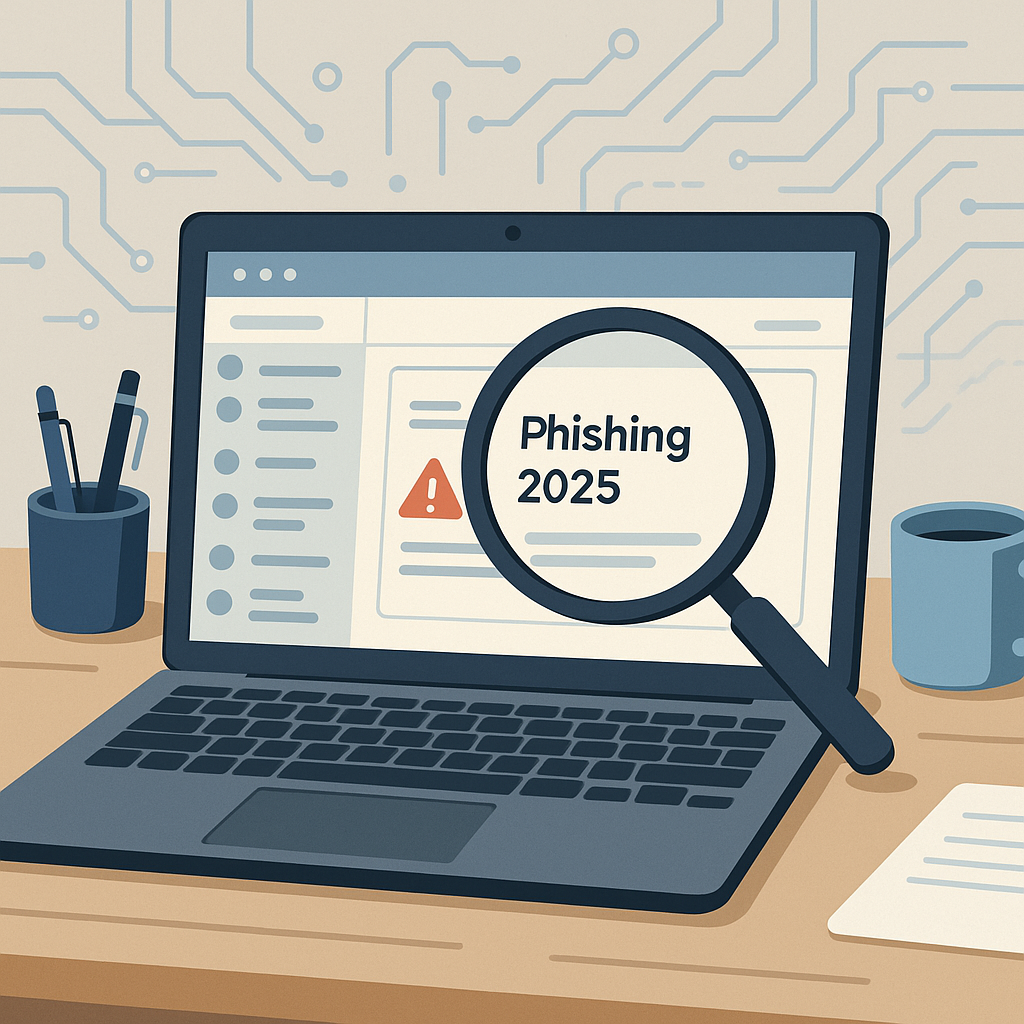 Phishing 2025 : pourquoi les e-mails deviennent (presque) impossibles à reconnaître